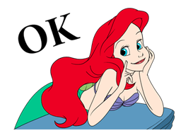 The Little Mermaid Stickers 24