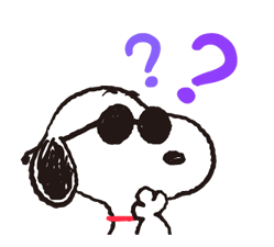 Snoopy álruhában matricák 15