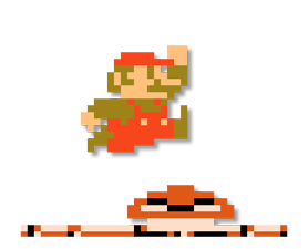 Super Mario Bros. 8-Bit-Aufkleber 15