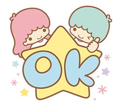 Little Twin Stars Sparkling Stickers 21