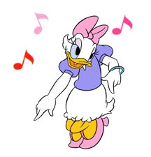 Donald Duck Stiker 17