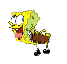 Stiker SpongeBob SquarePants 17