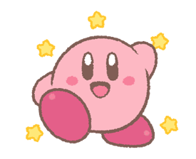 Kirby ਦਾ Puffball ਸਟੀਕਰ ਸੈੱਟ 18