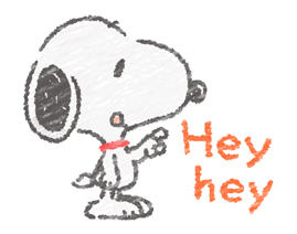 Cute Abțibilduri Pastel Snoopy 18
