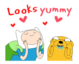 Moving Adventure Time 2 Stickers 18