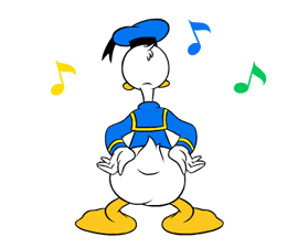 Donald Duck Stiker 18