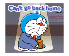 Doraemon на наклейках Job 19