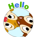 Chip 'n' Dale Summer Delight Stickere 2