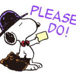 Snoopy in Disguise Stickers 2