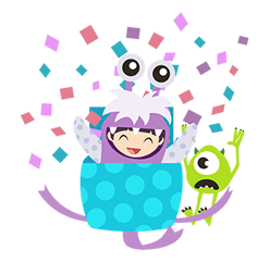 Monsters, Inc. Stickers 2