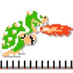 Süper Mario Kardeşler. 8-Bit Çıkartma 2