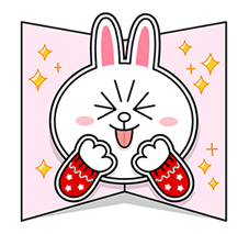 Brown Cony Greeting 2