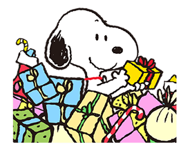 Wonderful Winter Snoopy Stickers 2