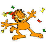 Garfield Adesivos 2