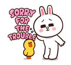 LINE Characters: Pretty Phrases Stickers 20