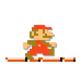 Super Mario Bros. 8-Bit-Aufkleber 21