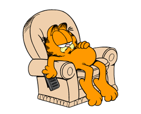 Garfield pelekat 22
