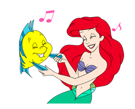 The Little Mermaid Stickers 23