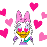Donald Duck Stiker 2 3