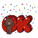 Brown et Cony Fun Stickers Pack Taille 3