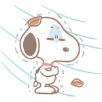 Stiker Snoopy indah 3