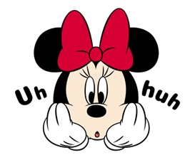 Mickey and Minnie: Hands Stickers 3