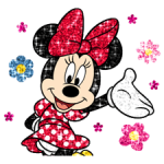 Minnie Mouse: Glittery Zabawa Naklejki 14