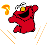Sesame Street Stiker 2 4