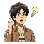 Moving! Attack on Titan Stickers 4