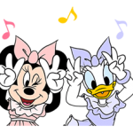 Minnie Mouse pelekat 4