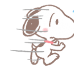 Lovely Snoopy Stickers 2 4