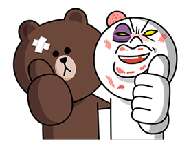 LINE Characters: Overreaction! Stickers 13