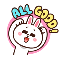 LINE Characters: Pretty Phrases Stickers 4