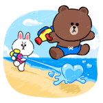 Brown & Cony in Love Stickers 4