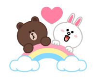LINE Characters: Pastel Cuties Stickers 4