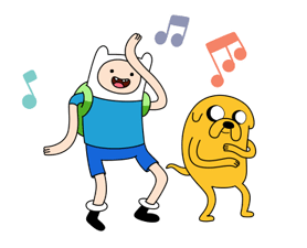 Adventure Time Adesivi 8