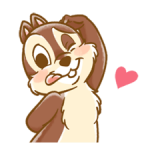 Chip 'n' Dale Fluffy Moves Stickers 5