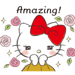 Hello Kitty Stickers Polite 5