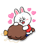 Brown & Cony in Love-matricák 5