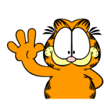Garfield Naklejki 5