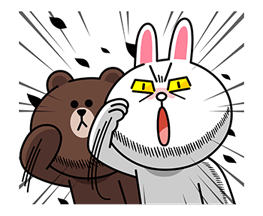 LINE Characters: Overreaction! Stickers 9