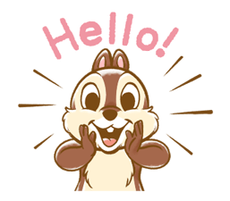 Chip 'n' Dale Fluffy Moves Stickers 6