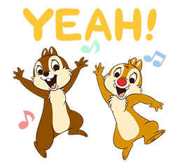 Chip 'n' Dale Stickers 6