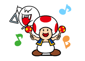 Talande Super Mario Klistermärken 7