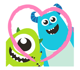 monsters, Inc. stickers 7