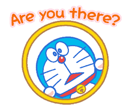Doraemon vardag uttryck Klistermärken 7