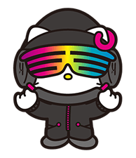 DJ Hello Kitty Nálepky 7