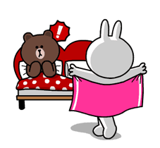 Brown & Cony's Thrilling Date Stickers 7