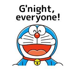 Doraemon: Idézetek matricák 8