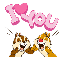 Chip 'n' Dale Stickers 8